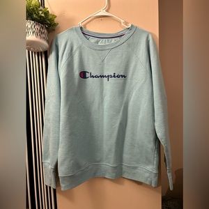 Blue champion sweatshirt